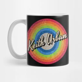 Vintage Style circle - Keith Urban Mug